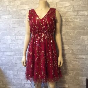 SFC sequined dress, size small, new with tags